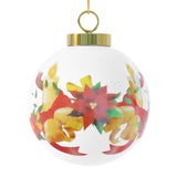 Festive Christmas Ball Ornament, Holiday Decor, Personalized Gift, Tree Decoration, Unique Ornament for Christmas