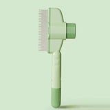 Dog & Cat Grooming Brush: Automatic Hair Remover with 1-Button Self-Cleaning & Massage