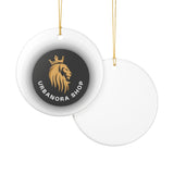 Ceramic Ornament Decoration, Customizable Holiday Decor, Unique Gift for Any Occasion, Personalized Home Décor, Tree Ornament
