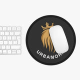 Lion Crest Mouse Pad, Elegant Desk Accessory for Home Office, Gamer Gift, Urbanora Design, Stylish Mousepad for Professionals