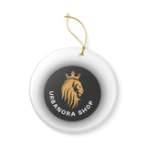 Ceramic Ornament Decoration, Customizable Holiday Decor, Unique Gift for Any Occasion, Personalized Home Décor, Tree Ornament