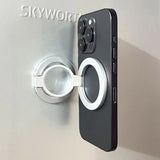 Premium Phone Stand with Dual-Sided Magsafe Magnetic Ring Holder for Apple