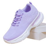 Women's Sports Shoes Breathable Soft Sole Ultra-light Running Shoes Versatile Mesh Casual Running Shoes Travel Shoes
