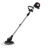 Foldable electric lawn mower with lithium battery and wheels multifunctional handheld wireless charging and weeding machine