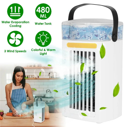 Personal Evaporative Air Cooling Station
